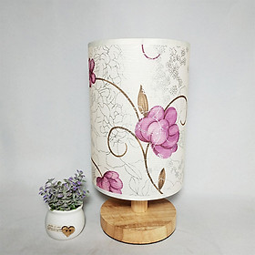 Đèn phòng ngủ - đèn ngủ để bàn - đèn trang trí nội thất phòng ngủ decor TINI hoa hồng