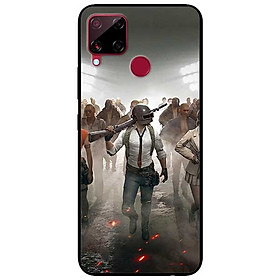 Ốp lưng dành cho Realme C15 mẫu PUBG Nhà Kính