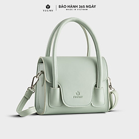 Túi Yuumy ( Thời trang nữ nắp gập cách điệu - Túi đeo chéo da Seasand YN227 )