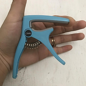 Mua Capo hồng chất liệu nhựa ABS lò xo thép cho đàn Ukulele & Guitar Acoustic màu xanh đen