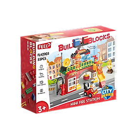 FEELO - 42003 - Lắp Ráp Trạm Cứu Hỏa (55 Chi Tiết)
