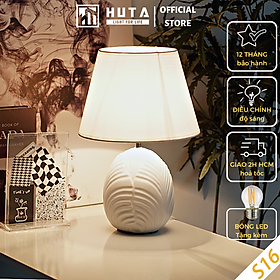 Mua Đèn Ngủ Để Bàn Gốm Sứ Cao Cấp HUTA S16 Hình Bắp Cải Độc Đáo  Decor Phòng Ngủ Khách Sạn  Tăng Giảm Độ Sáng  Ánh Sáng Vàng