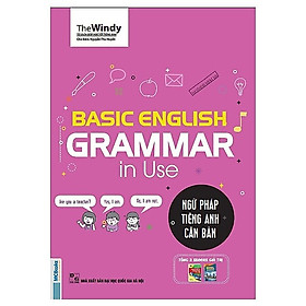Ngữ pháp tiếng Anh căn bản 2 màu như 4 màu (chibi mới) + Tặng kèm Bookmark tạo động lực TomcityVN