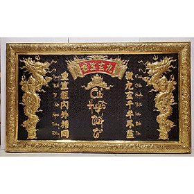 Mua LIỄN THỜ BẰNG ĐỒNG VÀNG NGUYÊN CHẤT LIỀN TẤM - CỬU HUYỀN THẤT TỔ ( THỜ 9 ĐỜI NỘI NGOẠI)