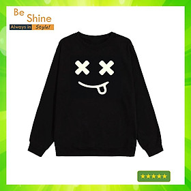 Sweater Icon Lè Lưỡi DCT - Áo Nỉ Dài Tay Unisex Form Rộng Thời Trang Nam Nữ Phong Cách Hàn Quốc