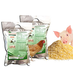 Combo 2 gói BIO-MEN Men ủ thơm thảo dược. Men vi sinh ủ chín thức ăn cho Gia súc, Gia cầm