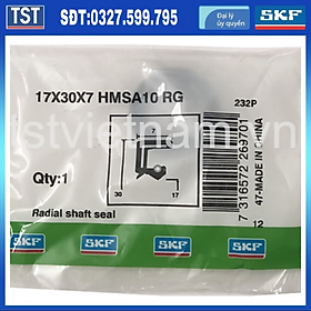 Phớt chắn dầu SKF 17x30x7 ( Phớt lò xo HÀNG CHÍNH HÃNG SKF 100% )