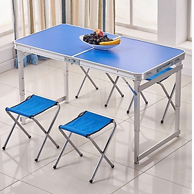 Bàn xếp du lịch, đi dã ngoại , câu cá chân vuông chắc chắn VIMOS( không bao gồm ghế)