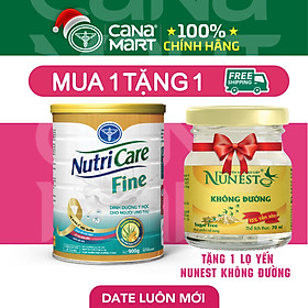 Sữa bột Nutricare Fine giúp tăng cường miễn dịch cho bệnh nhân ung thư (900g)