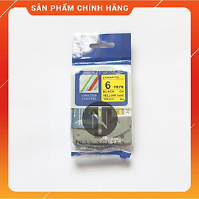 Mua Nhãn In đa lớp Tz2 -611- Đen nền vàng 6mm x 8m - Hàng nhập khẩu