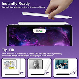 Mua  HÀNG CHÍNH HÃNG GOOJODOQ  CD3262 - Bút cảm ứng GD13 Sạc Không Dây Màn Hình Cảm Ứng dành Cho  Ipad Air 4 Air 5 Pro 11 Pro 12.9 Các dòng đời từ 2018 về sau