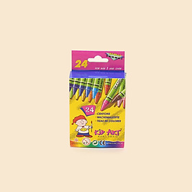 Bút sáp màu 24 cây - Crayons 