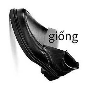 Khuyến mại giày da công sở giày yêu giày khử mùi giày thường tăng chống trượt - đen