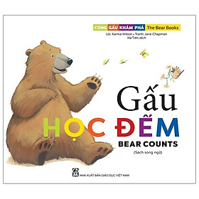 Sách Cùng gấu khám phá -The Bear Books - Gấu học đếm - Bear counts