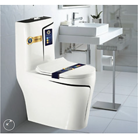 Mua Bồn cầu nguyên khối Tundo Yoshi nano kháng khuẩn CTT18 770x700x380mm