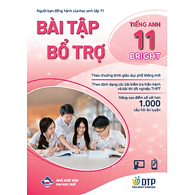 Hình ảnh sách Bài tập Bổ trợ Tiếng Anh 11 Bright