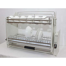 Kệ nâng hạ bát đĩa inox- KKNH