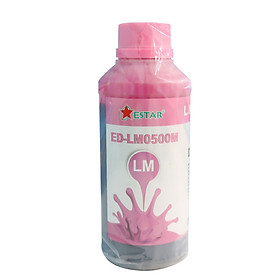 Mua Mực nước màu đỏ nhạt Dye Epson ED-LM0500M thương hiệu Estar (500ML)(hàng nhập khẩu)
