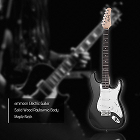 Guitar Gỗ Điện Thân Cây Paulownia Với Loa Muslady (21 Phím) (6 Dây)