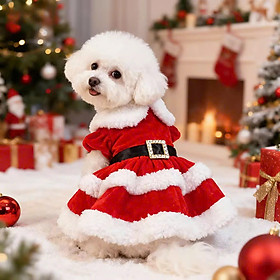 ĐẦM NOEL SANG TRỌNG 08 TỪ 0.5-11KG DÀNH CHO THÚ CƯNG CHÓ MÈO