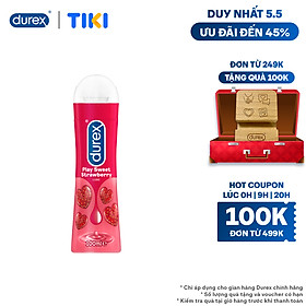 Gel bôi trơn Durex Play Strawberry 100ml