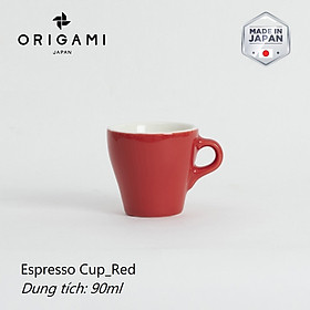 Ly sứ Origami Espresso Cup 90ml uống trà cà phê