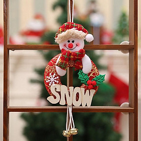 Phụ kiện búp bê hình ông già Noel và người tuyết chuyên dụng cho trang trí cây thông Noel