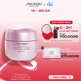 Kem dưỡng trắng da ban đêm White Lucent Overnight Cream & Mask 75mL