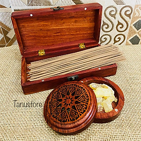 Mua NHANG KHÔNG TĂM NHŨ HƯƠNG (FRANKINCENSE)- THƠM CHUẨN MÙI  HƯƠNG THUẦN KHIẾT KHÔNG HÓA CHẤT- TANUSTORE