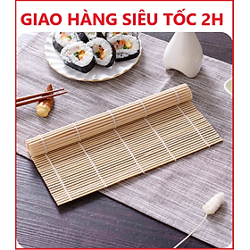 Dụng Cụ Cuộn Sushi Bằng Gỗ