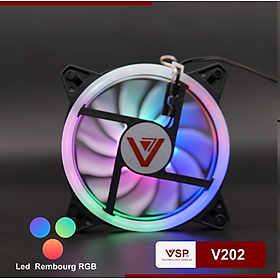 Mua QUẠT TẢN NHIỆT V202 VỚI CHẾ ĐỘ LED HIỆN ĐẠI-HT