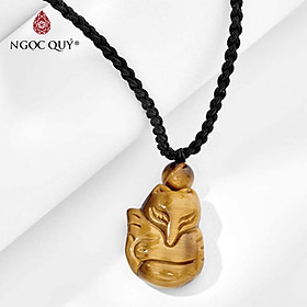 Dây chuyền hồ ly đá thiên nhiên - Ngọc Quý Gemstones