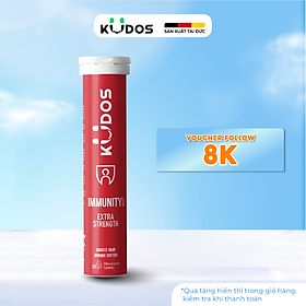 Thực phẩm bảo vệ sức khỏe KUDOS IMMUNITY BOOST EXTRA STRENGTH (20 viên/ tuýp)