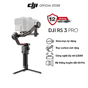 Mua Gimbal máy ảnh DJI RS 3 PRO cho camera DSLR Mirrorless chống rung ổn định tải trọng 4 5kg (DJI RS3 PRO) - Hàng chính hãng