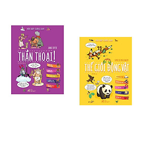 Combo 2 cuốn sách Hỏi đáp cùng em - Thế giới động vật +  Thần thoại
