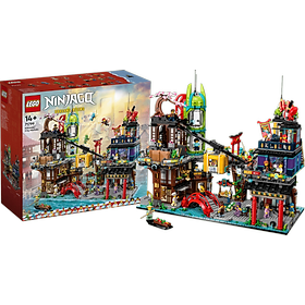 Đồ Chơi Lắp Ráp: Thị Trường Thành Phố NinjaGo - LEGO NINJAGO 71799 (6163 chi tiết)