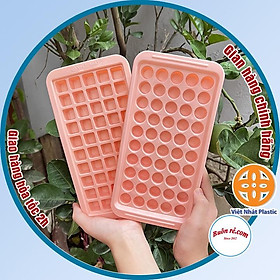 Khay làm đá, khuôn thạch rau câu 50 viên nhỏ nhựa Việt Nhật, vỉ đá làm khuôn kẹo dẻo -Buôn rẻ 01245