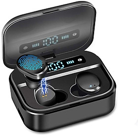 Mua Tai Nghe Bluetooth Cảm Ứng TOUCH TWINS Chất Lượng Cao - Chống Nước IPX7 - Nghe 90h - Tích Hợp Micro - Tự Động Kết Nối - Tương Thích Cao Cho Tất Cả Điện Thoại - Hàng Chính Hãng