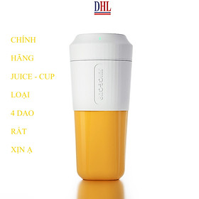 Máy xay sinh tố cầm tay mini, cốc xay sinh tố đa năng JUICE-CUP hàng chính hãng