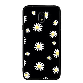 Ốp lưng viền TPU cho Samsung galaxy J4 2018 - Cúc Họa Mi