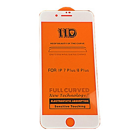 Mua Kính cường lực 11D cho iPhone 7 Plus Full viền Đen - Trắng