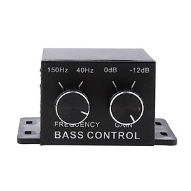 Car Audio Home Amplifier Bass RCA Level Remote Volume Control Knob