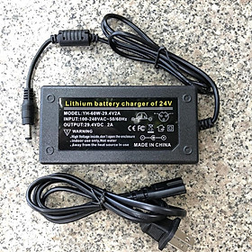 Mua Sạc pin Li-ion 24V 7S  ngõ ra 29.4V - 2A  giắc 5.5mm  có đèn báo đầy