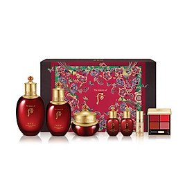 Bộ sản phẩm dưỡng ẩm và tăng độ đàn hồi Whoo Jinyulhyang 3pcs set