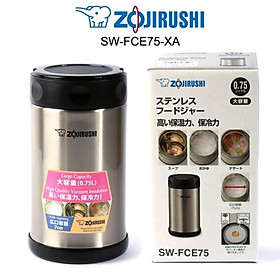 Mua Hộp đựng thức ăn giữ nhiệt Zojirushi SW-FCE75-XA 0 75L  hàng chính hãng