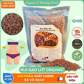 Nui Gạo Lứt Organic&Beauty - Nui Rau Củ FUMA Eatclean Giảm Cân Healthy