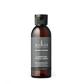 Nước hoa hồng cân bằng dầu Sukin Oil Balancing Clarifying Facial Tonic 125ml
