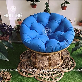 Mua  SIZE TO RỘNG RÃI  Ghế Mây Papasan 100% Tu Nhien Size *LỚN 1M2*  - Nội Thất Mây Tre Đan