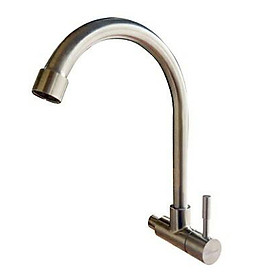 Mua Vòi rửa bát cắm tường lạnh cứng inox304