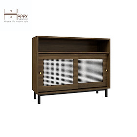 Mua  Happy Home Furniture  ROTAN  Tủ đựng đồ 2 cánh lùa - chân sắt   100cm x 34cm x 80cm ( DxRxC)  TCL_033
